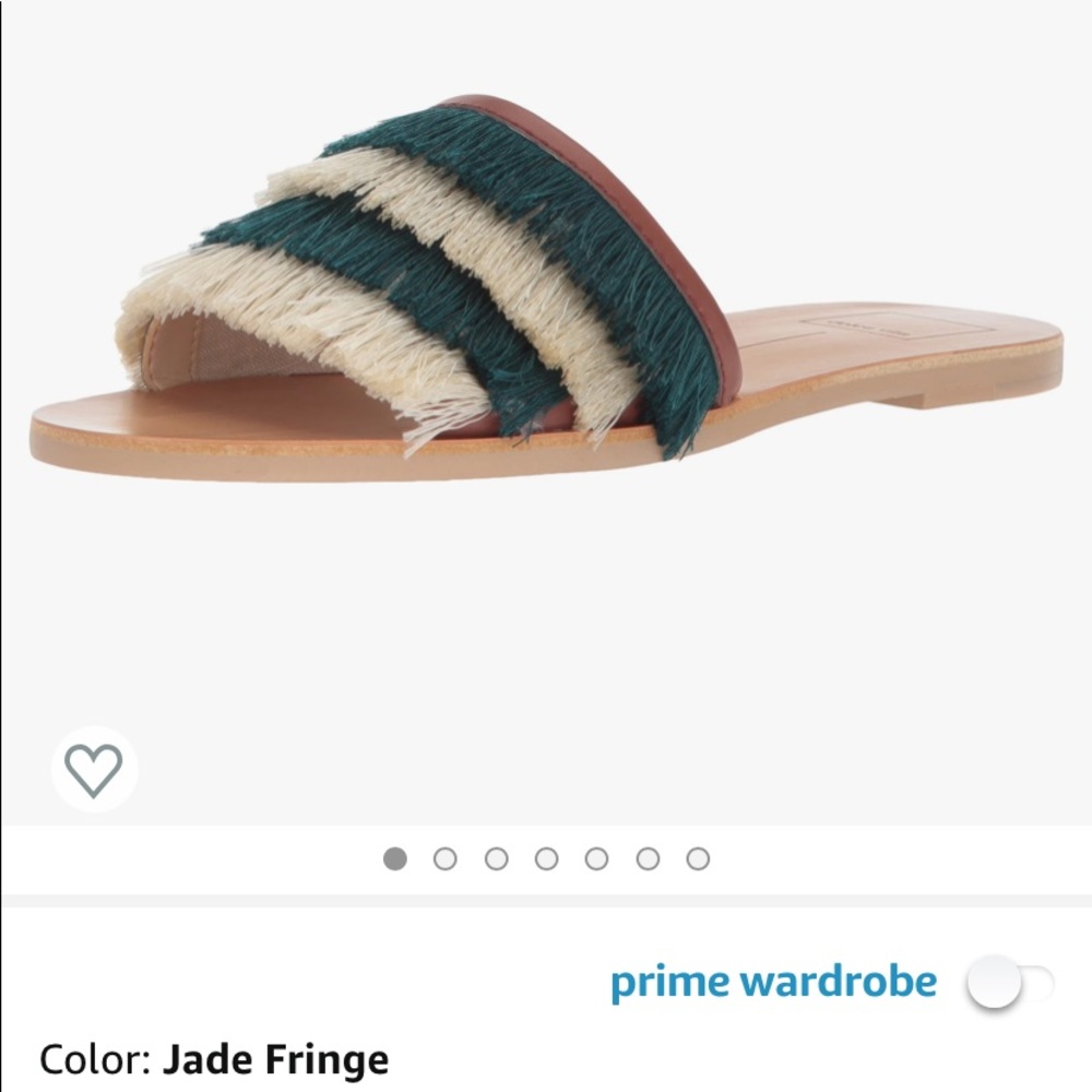 Dolce Vita Women’s Celaya Fringe Slides